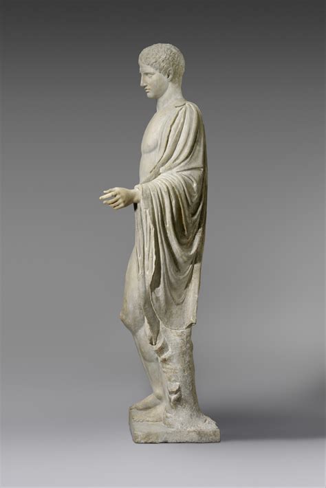 Marble statue of Hermes 